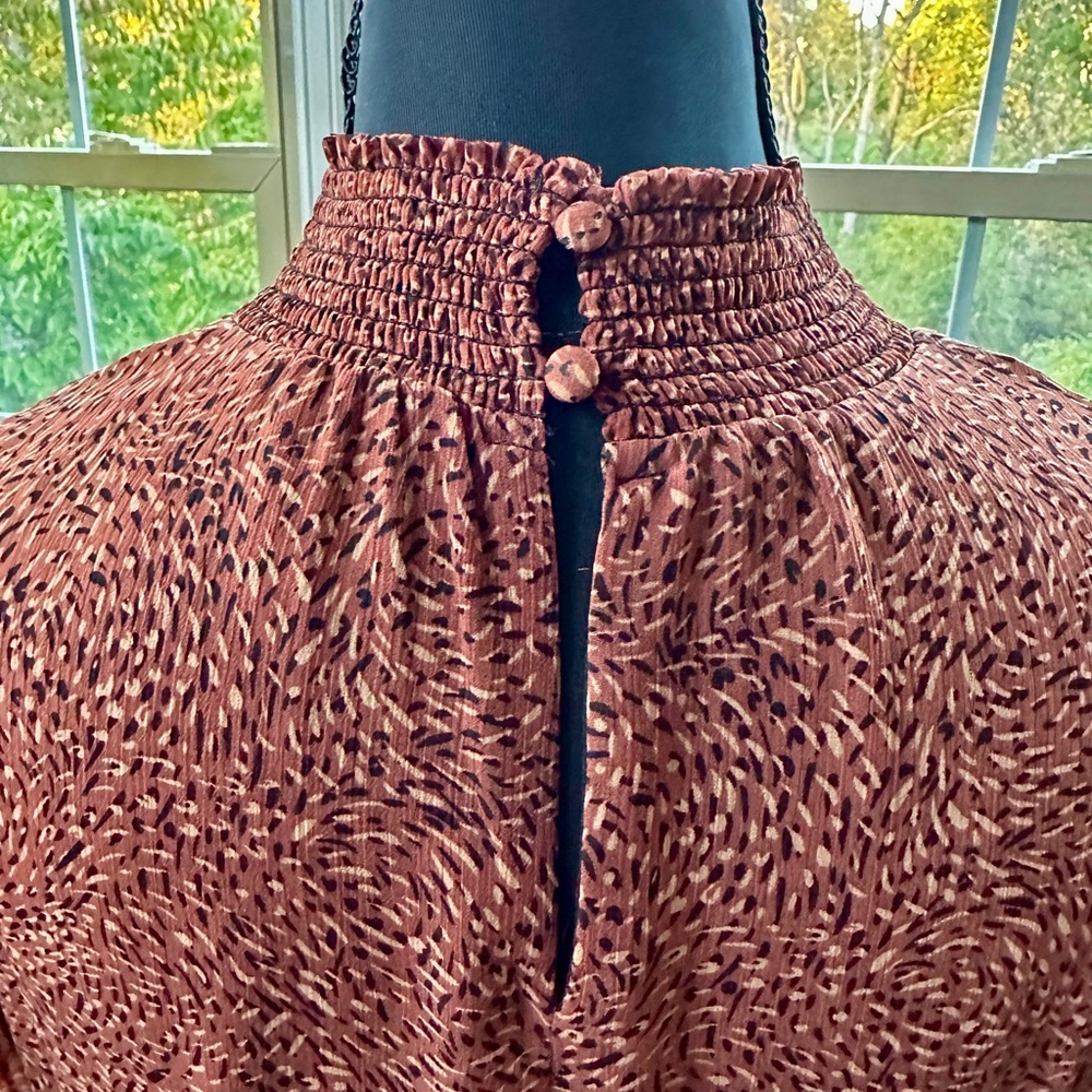 New Express Ruffle Dress - size small - Picture 3 of 5